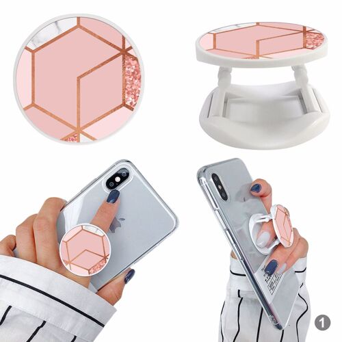 Abstract Phone Holder Collection - 1