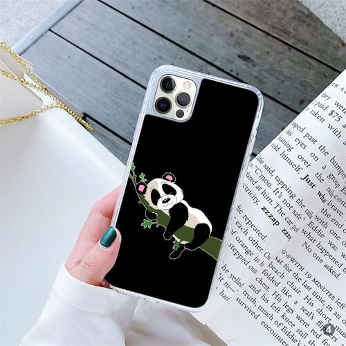 Giraffe, Panda & Flamingo Black Design - 4