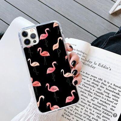 Giraffe, Panda & Flamingo Black Design - 7