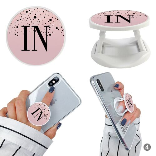 Baby Pink & Marble Phone Holder Collection - 4
