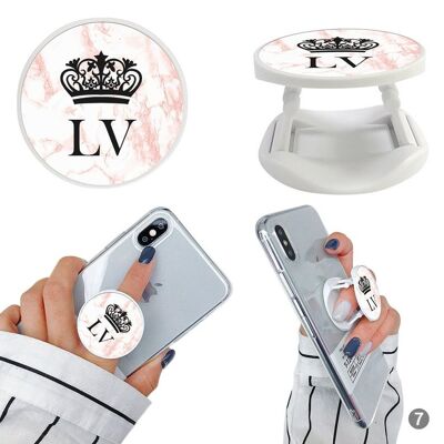 Baby Pink & Marble Phone Holder Collection - 7