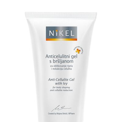 Anti-Cellulite-Gel mit Efeu zur Körperformung und Cellulite-Reduktion