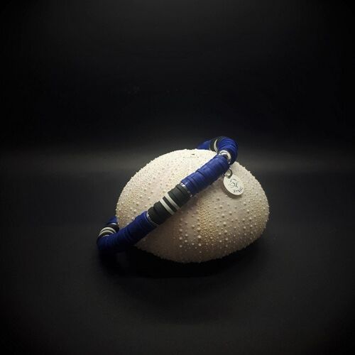 Bracelet Surfeur HOMME - Bleu/Noir