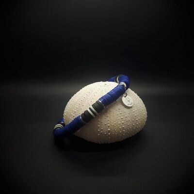 Pulsera HOMBRE Surfer - Azul/Negro