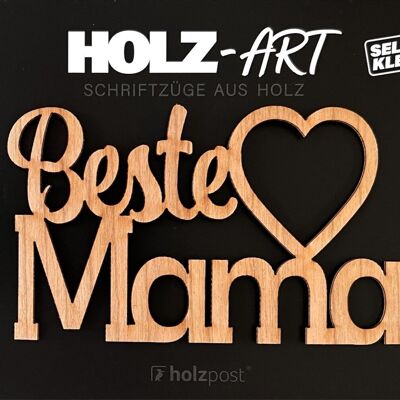 Lettering "Best MAMA"