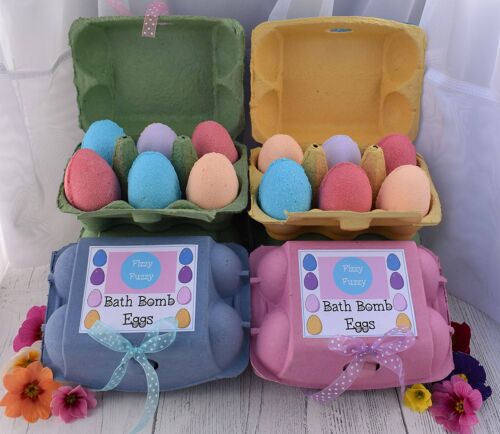 Easter Egg Bath Bombs, Bath Bomb Eggs, Egg Bath Fizzies