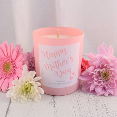 Happy Mother's Day Candle Gift.  Luxury Soy Wax Candle box