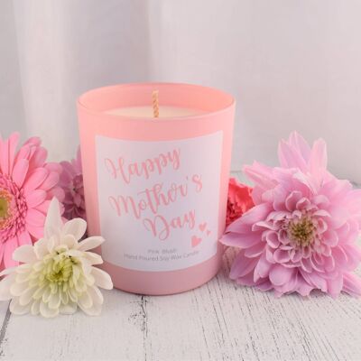 Happy Mother's Day Candle Gift.  Luxury Soy Wax Candle box