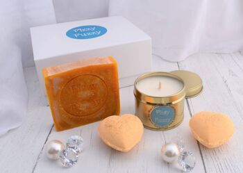 Coffret cadeau Sparkling Fizz & Clementine Spa Pamper. 3