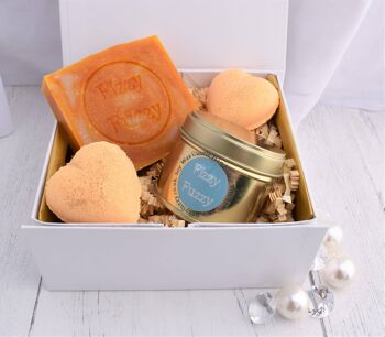 Coffret cadeau Sparkling Fizz & Clementine Spa Pamper. 4