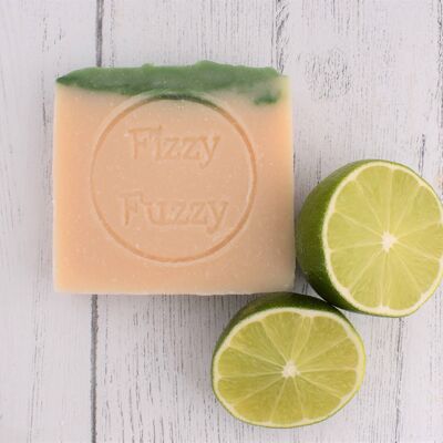 Gin & Tonic Handmade Soap with Shea Butter. By Fizzy Fuzzy.