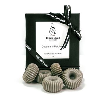 Bougies Black Swan - Fondants Cacao & Patchouli 1