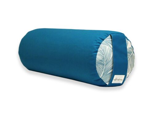 Coussin de yoga - Bolster - Bleu Paon