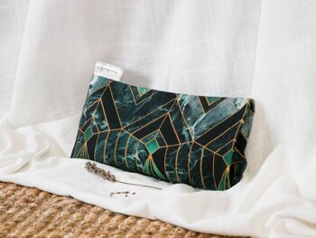 Eye pillow : coussin yeux relaxant - Jade 1
