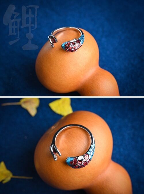 adjustable-enamel-koi-bring-luck-open-ring