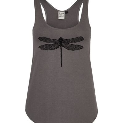 ILK3 Tank Top Dragonfly made of organic cotton Made in Kenya