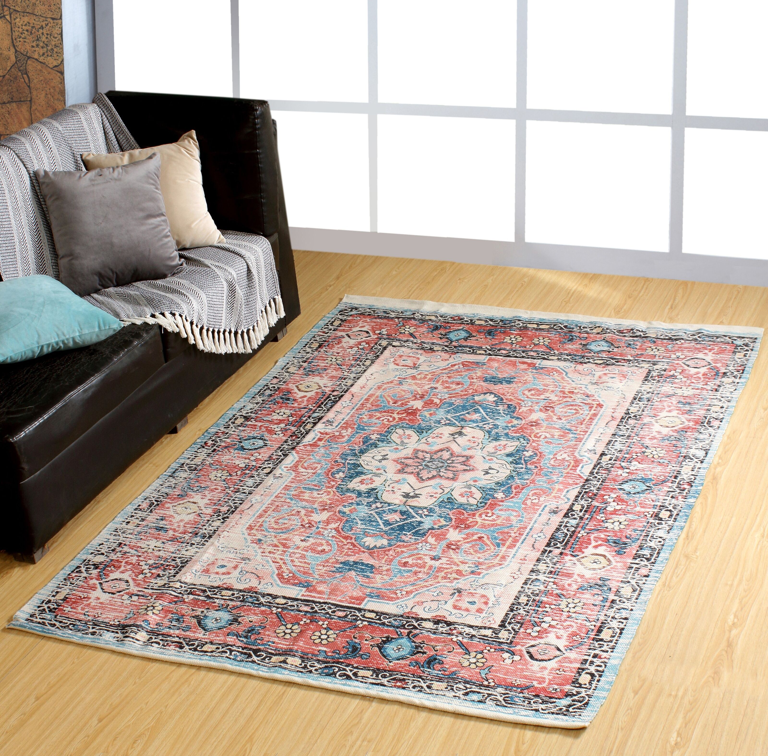 Jusqu'à 63% Tapis décoratif en polyester