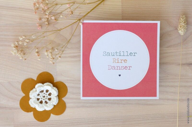 *Jump/Laugh/Dance* Card