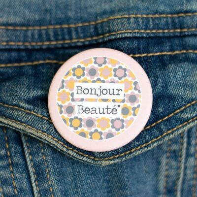 Badge *Bonjour Beauté*