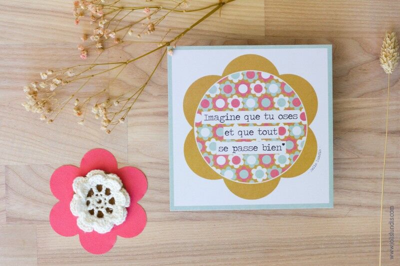 Card *Imagine you dare*