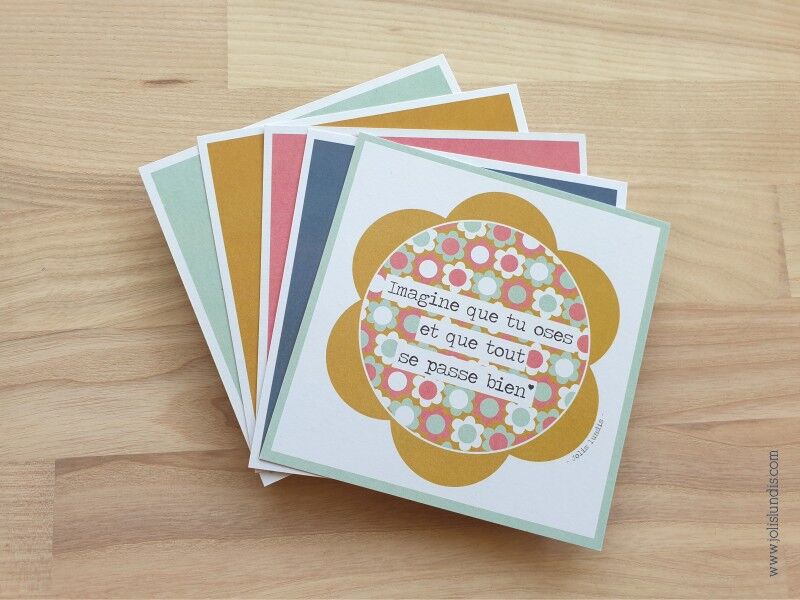 Set mit 5 Dare-Karten