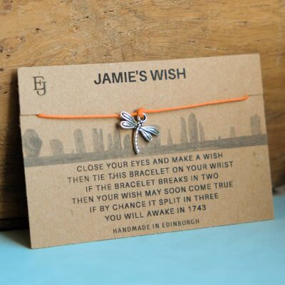 Outlander Inspired "Jamie's Wish" Bracelet