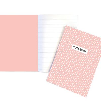 A5 Schrift | Dots roze