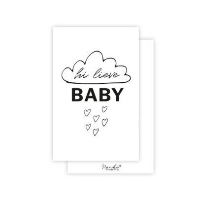 Mini-kaart | Hi lieve baby