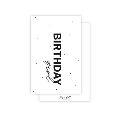 Mini-kaart | Birthday girl - II