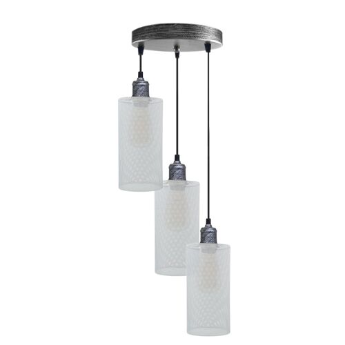 Modern Vintage Industrial Metal Pendant Lamp Día Hollow Hanging Craft Pendant Lamp ~  3430 - Pattern 3 - Yes