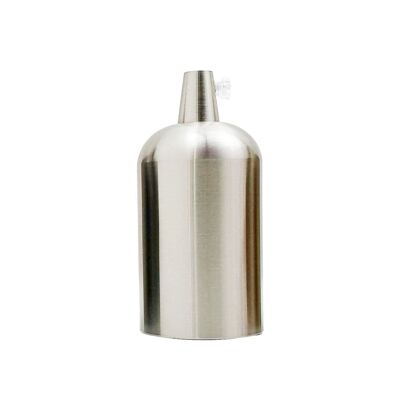 Support d'ampoule de lampe industrielle vintage poli Edison E27 ~ 3414 - Chrome