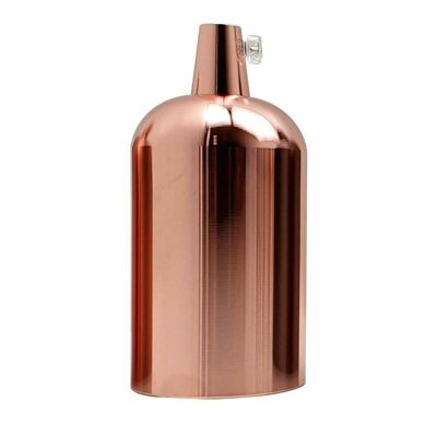 Portalampada per lampada industriale vintage lucido Edison E27 raccordo ~ 3414 - rosa