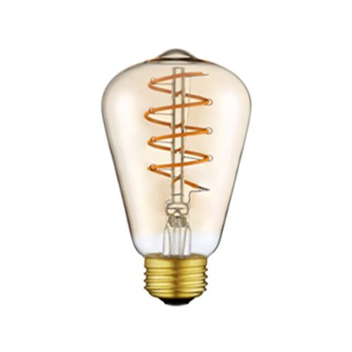LED Light ST64 4W Warm White Bulb Filament Bulbs~1058