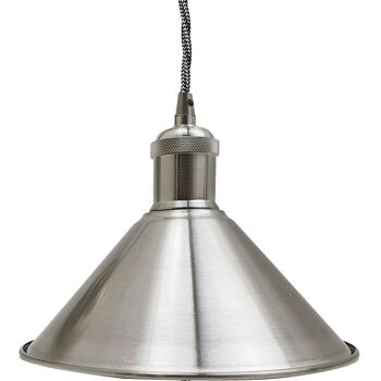 Lampe à suspension industrielle moderne en métal de style loft en métal avec connecteur ~ 1027 - Oui 5