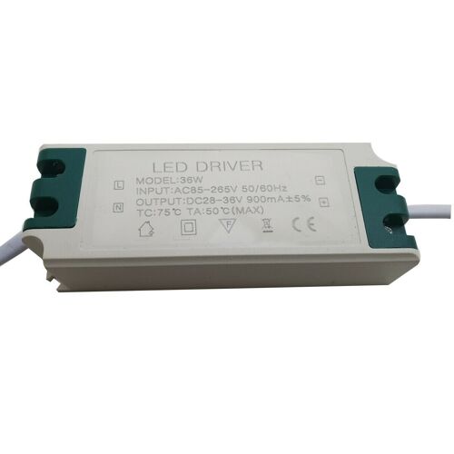 Constant Current 900mA High Power DC Connector Power Supply LED Ceiling light~1063
