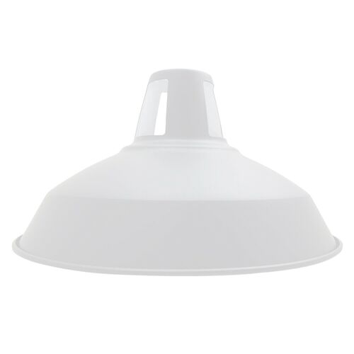 Barn Slotted White Colour Lampshade~1078