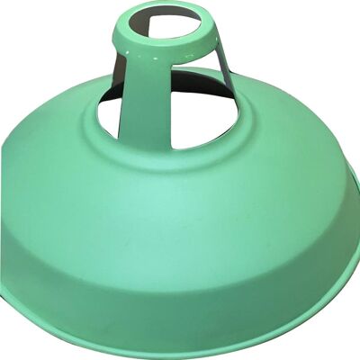 Barn Slotted Light Green Colour Lampshade~1081