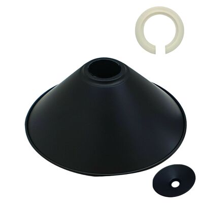 Black Color Flat Lampshade~1092