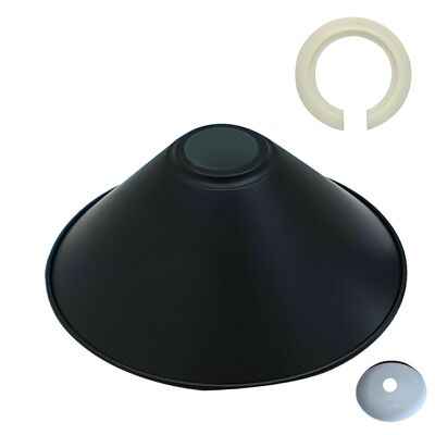 Modern Ceiling Pendant Light Shades Black Colour Lamp Shades Easy Fit New~1103