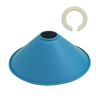 Moderne Deckenpendelleuchtenschirme Blaue Farblampenschirme Easy Fit~1104