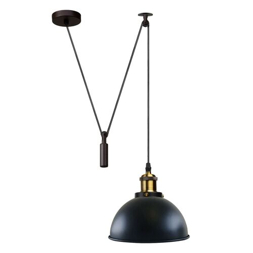 Retro Industrial Vintage Loft Adjustable Metal Pendant Ceiling Light~1133 - No