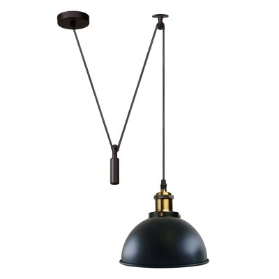 Retro Industrial Vintage Loft Adjustable Metal Pendant Ceiling Light~1133 - No