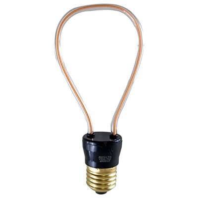 Lampada industriale decorativa E27 a filamento morbido LED vintage da 4 W ~ 1146
