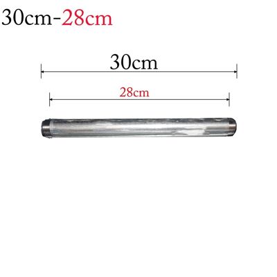 Tubería roscada de tubería de hierro roscada galvanizada - Tubería / tubo de acero al carbono de 3/4 "30 cm ~ 1155