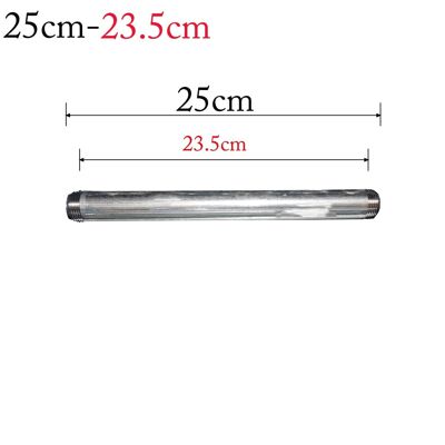 Tuyau fileté en fer galvanisé - Tuyau/tube en acier au carbone 3/4" 25 cm ~ 1156