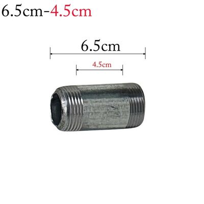 Verzinktes Gewinderohr aus Eisenrohr - 3/4 "Rohr aus Kohlenstoffstahl / Rohr 6,5 cm ~ 1158