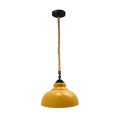 Retro Vintage Style Metal Ceiling Hanging Pendant Light~1168 - Yellow - Yes