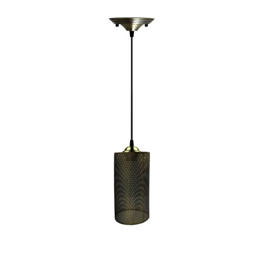 Ceiling Rose Hanging Flush mount Pendant Lamp Shade Light Fitting Lighting Kit~1185 - Brushed Brass - Without Bulb