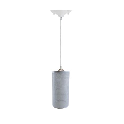 Ceiling Rose Hanging Flush mount Pendant Lamp Shade Light Fitting Lighting Kit~1185 - White - Without Bulb