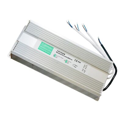 Transformador de fuente de alimentación de controlador LED impermeable DC12V IP67 300W ~ 3354